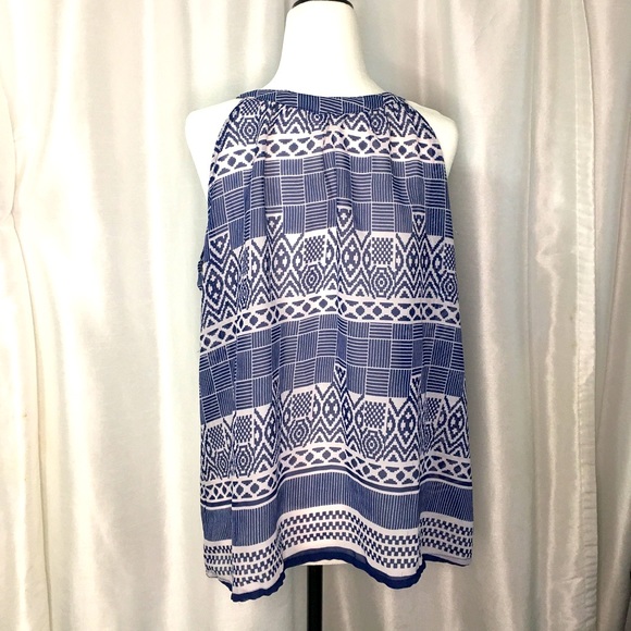 3 for $25!!! Fun & Flirty semi-sheer tank top, size Small. - Picture 2 of 2